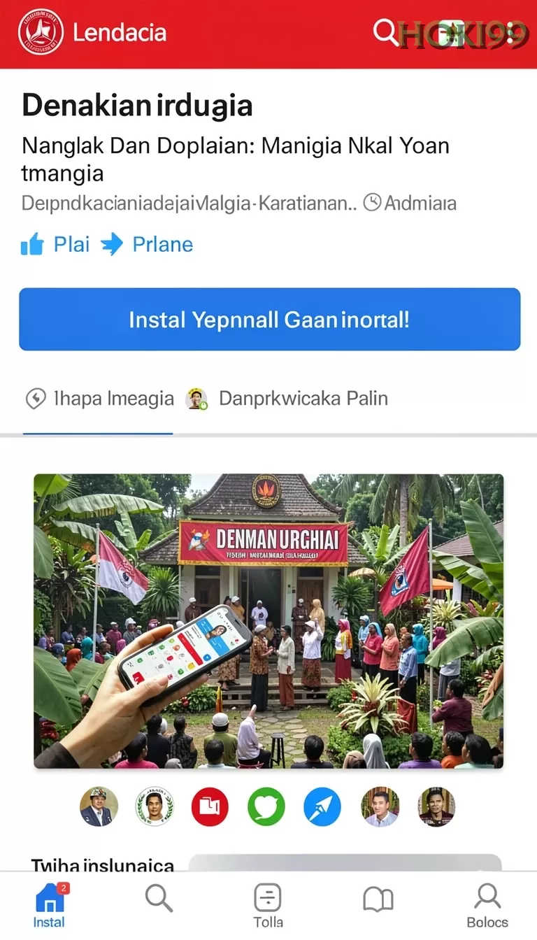 Cuplikan layar BANDARCOLOK — halaman utama